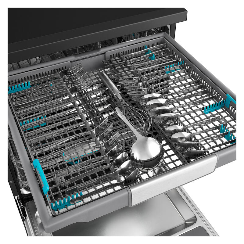 Hisense 60cm Veroshine 16 Place Setting Dishwasher - Black (Series 7)