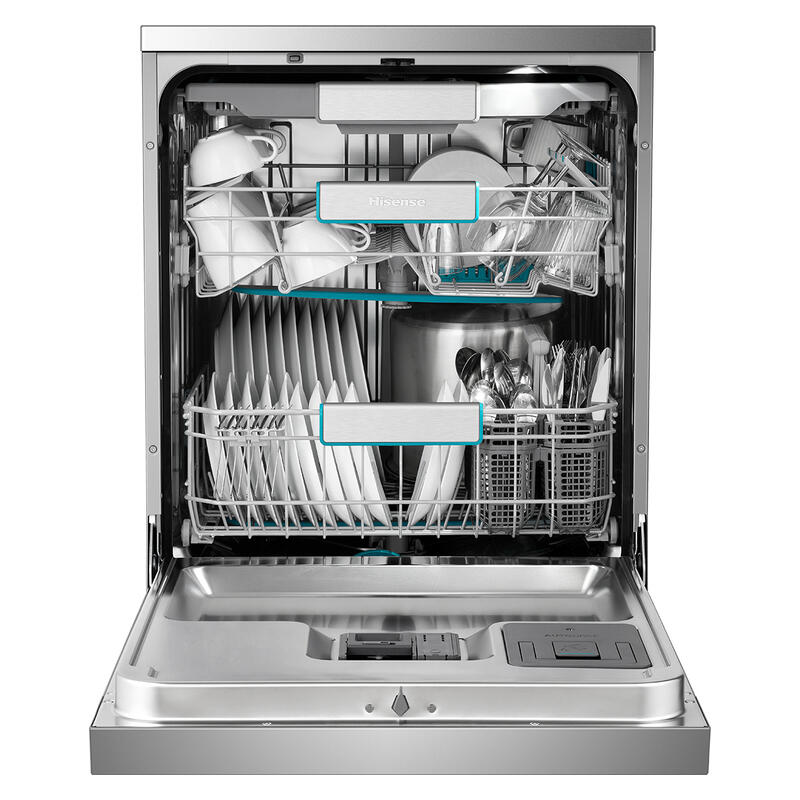 Hisense 60cm Veroshine 16 Place Setting Dishwasher - Stainless Steel (Series 7)