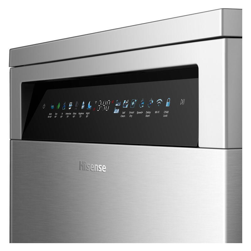 Hisense 60cm Veroshine 16 Place Setting Dishwasher - Stainless Steel (Series 7)