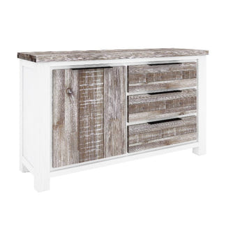 Homestead 1450mm Timber Buffet - White/Wood
