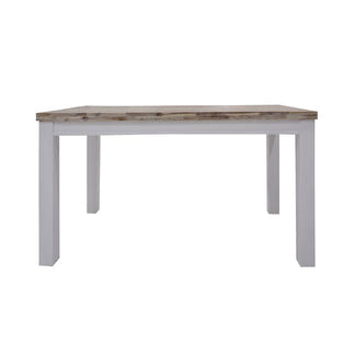 Homestead 7 Piece Dining Suite - White/Timber