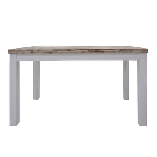 Homestead 9 Piece Dining Suite - White/Timber