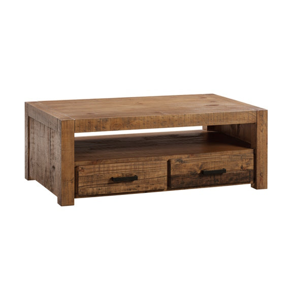 Hugo Coffee Table - Rustic Pine