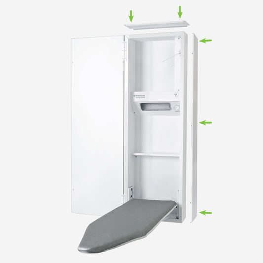 Robinhood Ironing Centre Surface Mounting Kit - White
