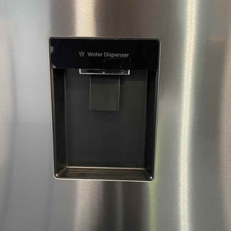 Hisense 500L PureFlat Bottom Mount Fridge - Dark Steel