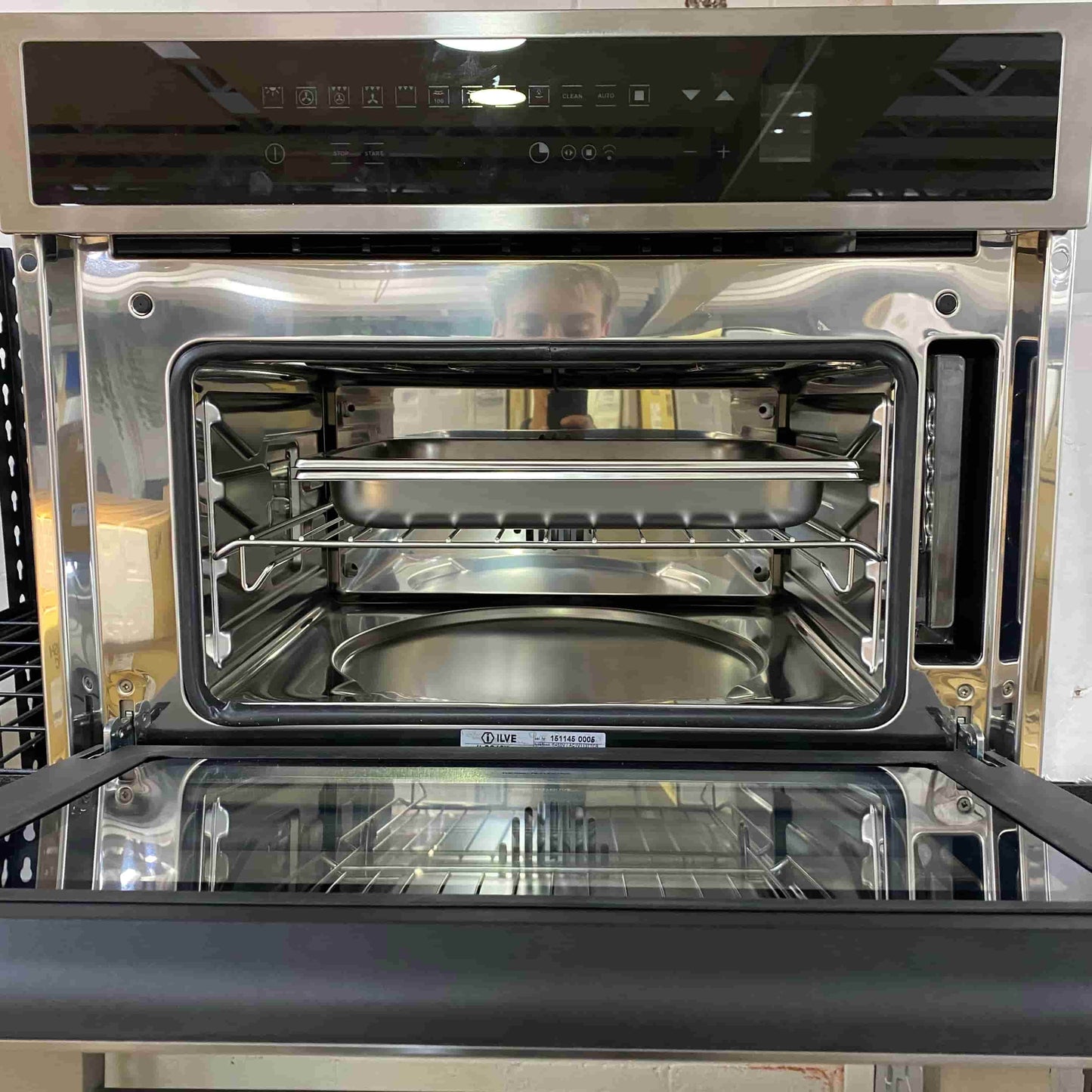 ILVE COMPACT COMBINATION STEAM OVEN 45cm