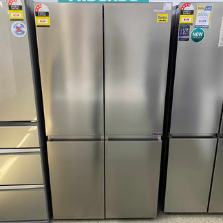 Hisense PureFlat 609 Litre French Door Refrigerator - Stainless Steel