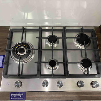 Electrolux UltimateTaste 700 75cm Gas Cooktop - Stainless Steel