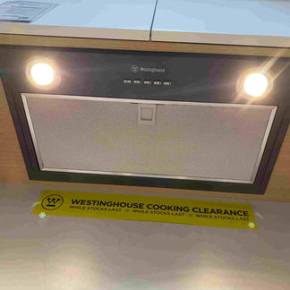 Westinghouse 52cm Integrated Rangehood Dark Stainless Steel