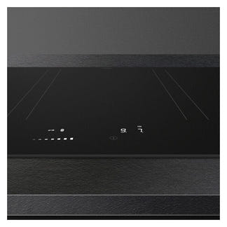 Smeg Isola 90cm Flat Induction Cooktop with Autovent 2.0 - Black