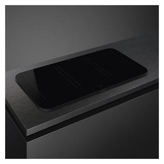 Smeg Isola 90cm Alta Induction Cooktop with Autovent 2.0 - Matte Black