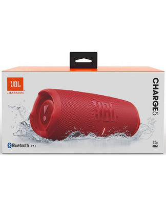 JBL Charge 5 Portable Bluetooth Speaker - Red