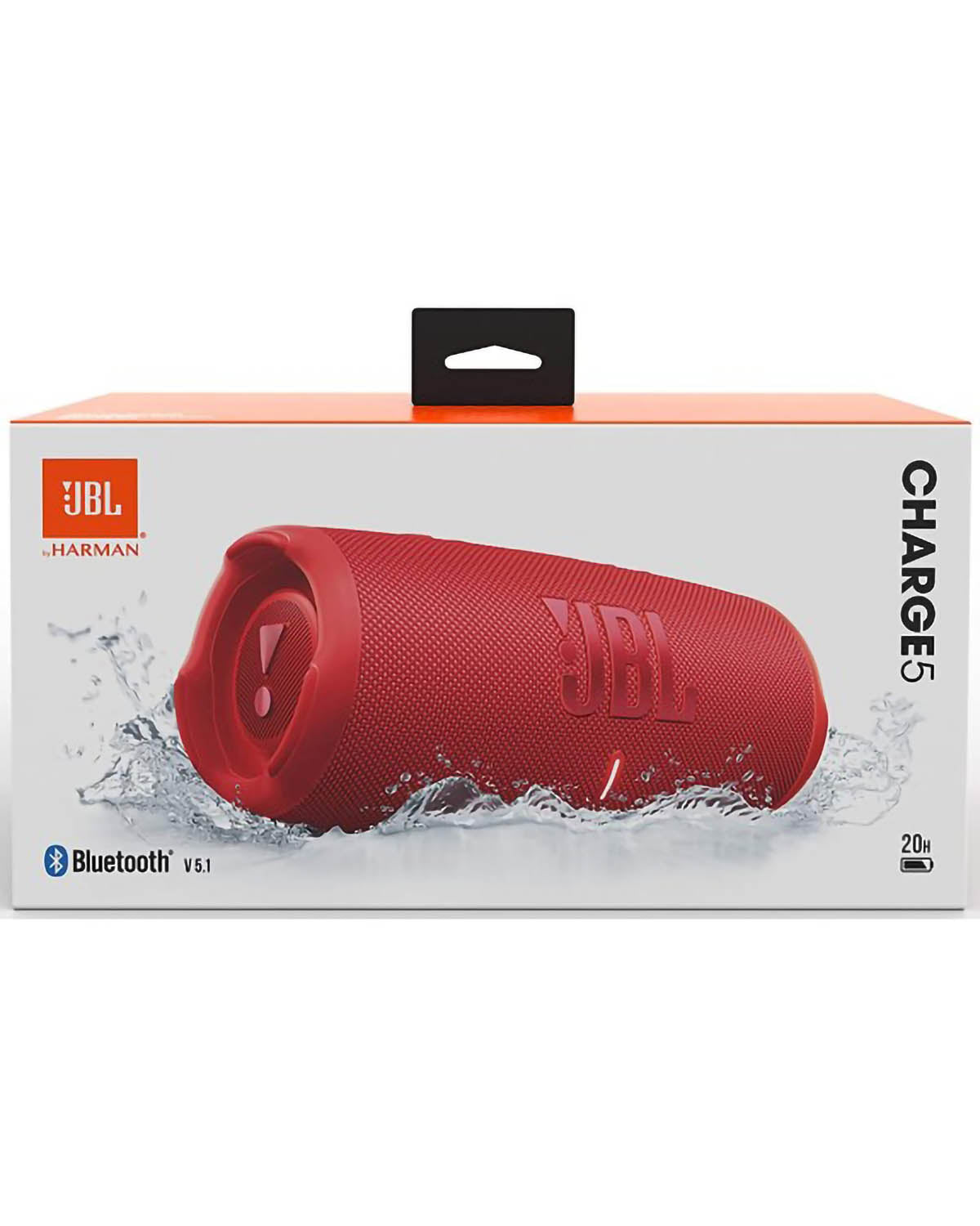 JBL Charge 5 Portable Bluetooth Speaker - Red