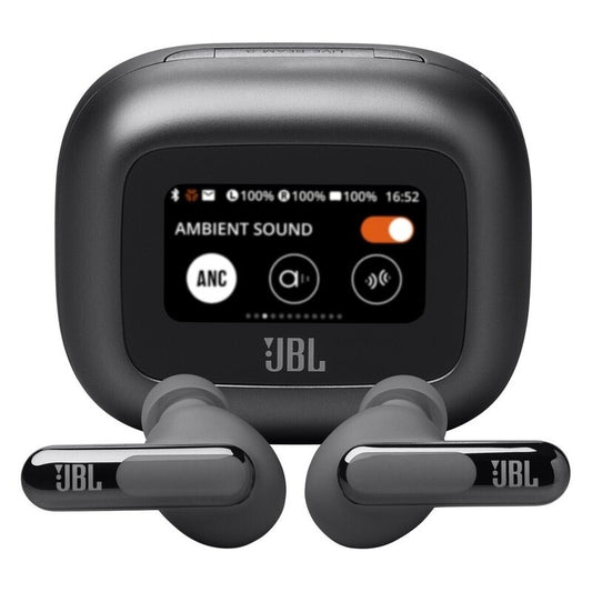 JBL Live Beam 3 Noise-Cancelling True Wireless In-Ear Headphones - Black