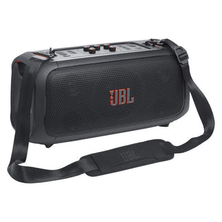 JBL PartyBox On-the-Go Essential IPX4 Portable Party Speaker with Microphone