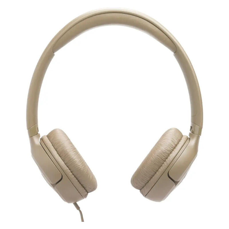 JBL Tune 530 Wired USB-C On-Ear Headphones - Beige