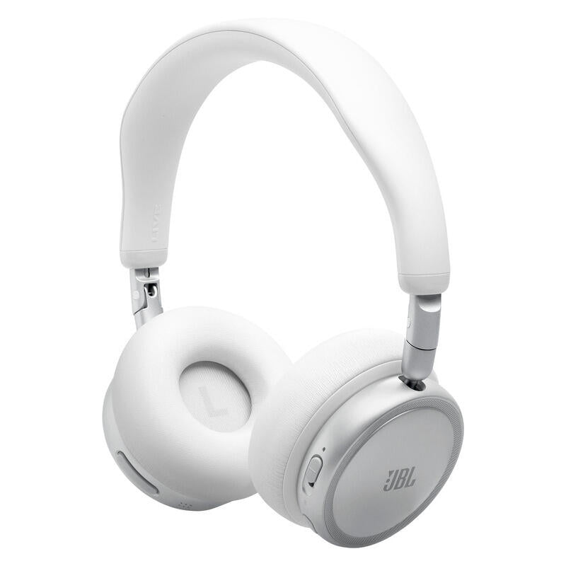 JBL Live 780 Wireless On-Ear Noise Cancelling Headphones - White