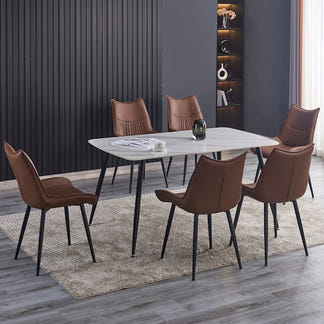 Jett Dining Chair - Coffee