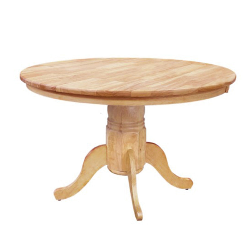 Joy 105cm Round Timber Dining Table - Natural – Stan Cash