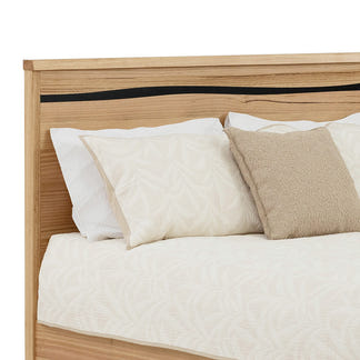 Kaitlyn Timber Queen Bed with Live Edge - Mountain Ash