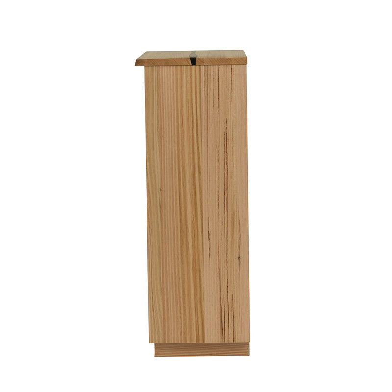 Kaitlyn 5 Drawer Tallboy with Live Edge - Mountain Ash