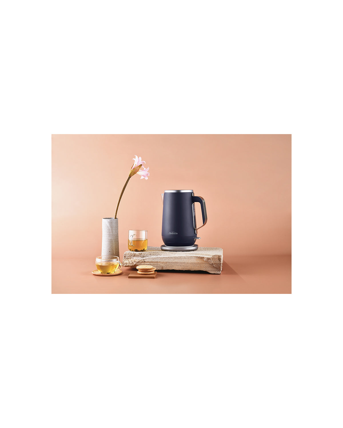 Sunbeam 1.7L Kyoto City Collection Jug Kettle - Navy Blue