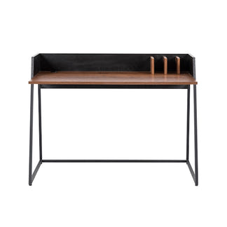 Kennet Desk - Black/Walnut