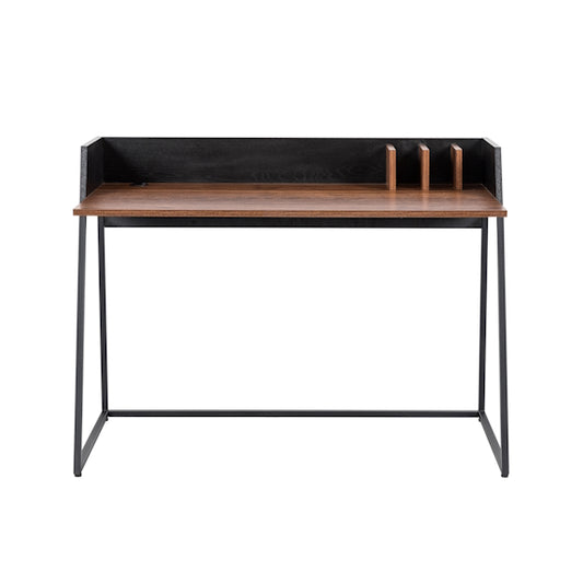 Kennet Desk - Black/Walnut