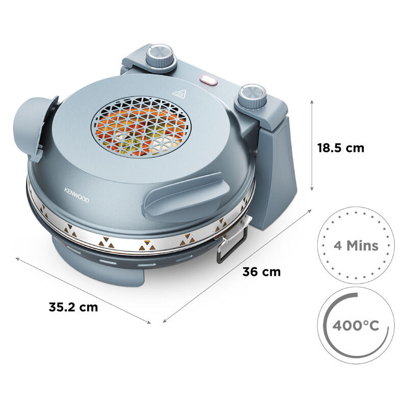 Kenwood "My Pizzeria" Benchtop Pizza Oven - Storm Blue