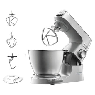 Kenwood 5L Titanium Chef Baker Stand Mixer - Silver