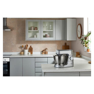Kenwood 5L Titanium Chef Baker Stand Mixer - Silver