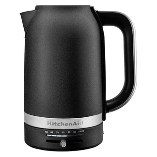 KitchenAid 1.7L Variable Temperature Kettle - Cast Iron Black