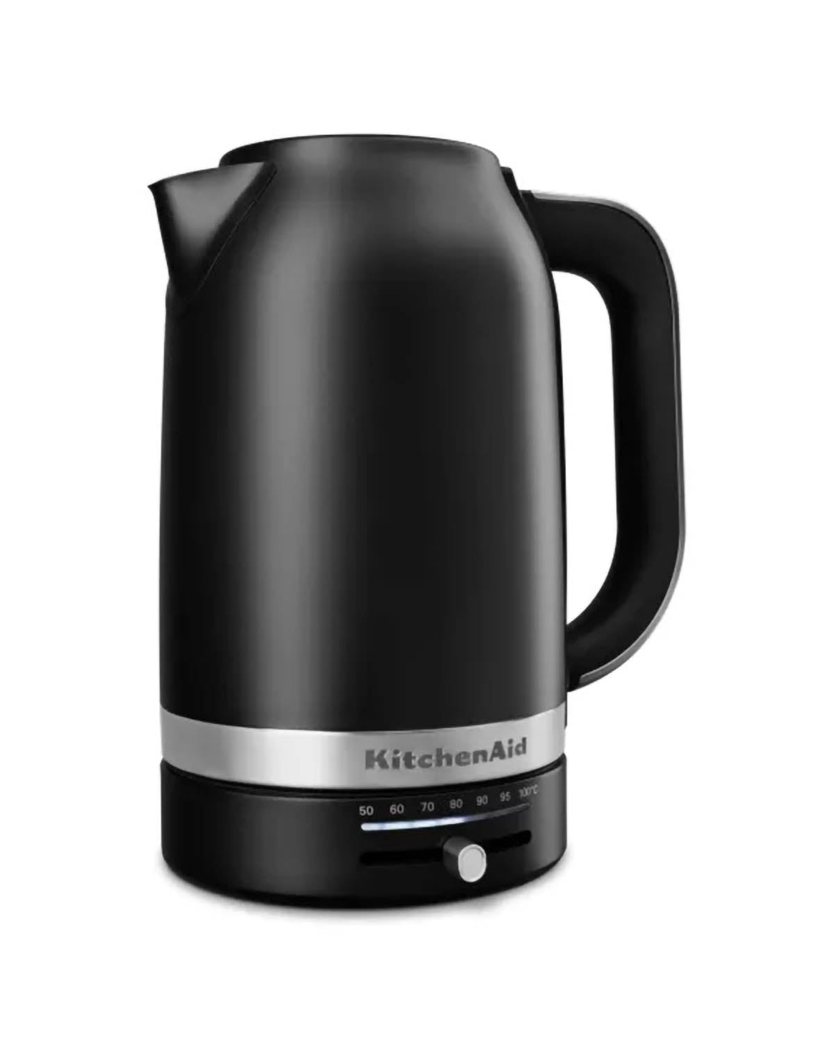 KitchenAid 1.7L Variable Temperature Kettle - Matte Black