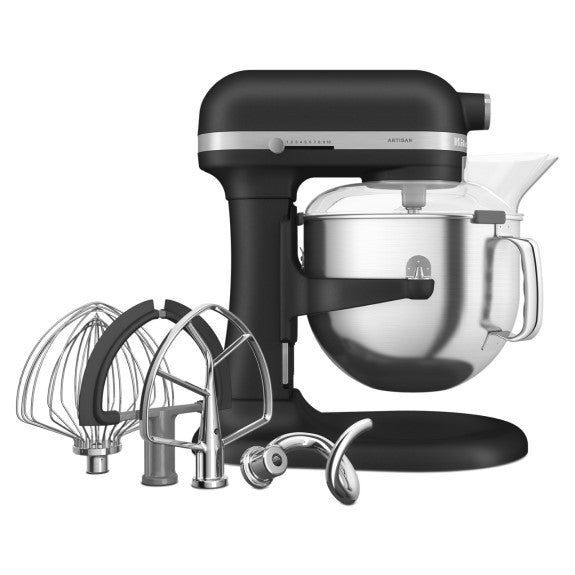 KitchenAid Bowl Lift Mixer 375W - Cast Iron Black