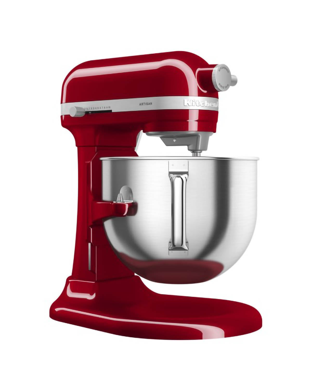 KitchenAid 6.6 Litre Artisan Bowl Lift Mixer - Empire Red