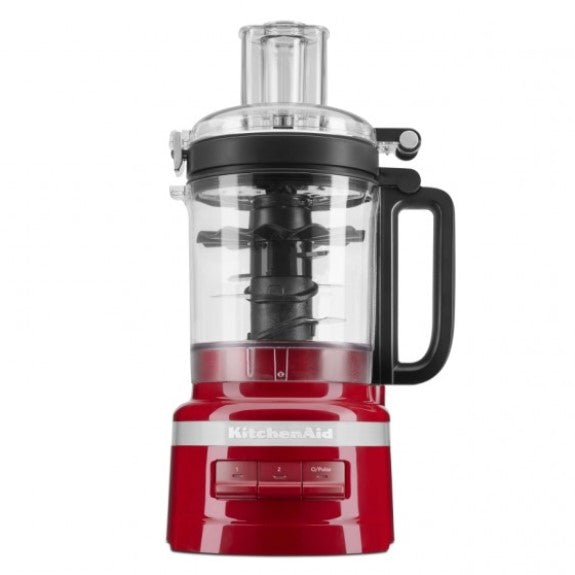 KitchenAid 250W 9 Cup Food Processor - Empire Red