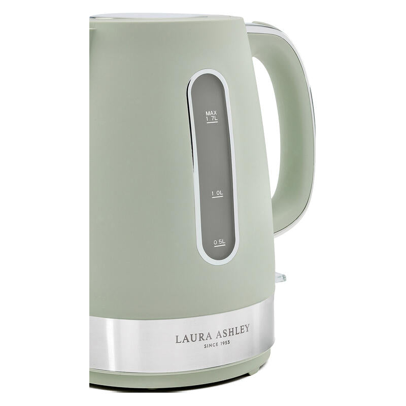 Laura Ashley 1.7L Jug Kettle - Sage Leaf