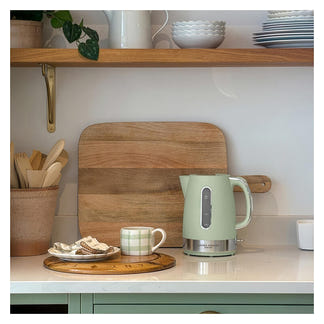 Laura Ashley 1.7L Jug Kettle - Sage Leaf