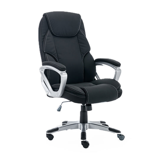 Legacy Gas Lift Gaming and Office Chair - Black/Silver