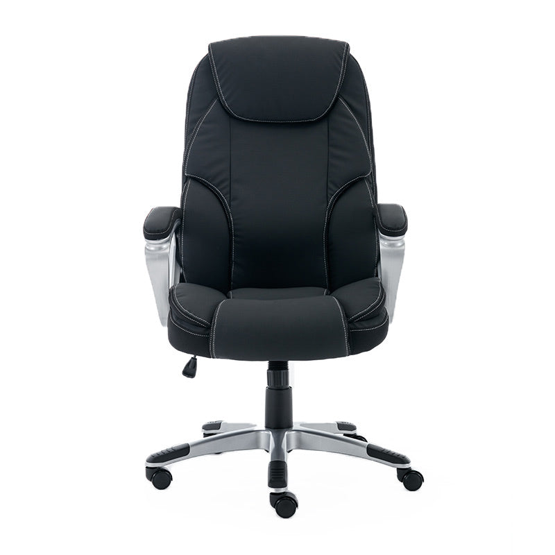 Legacy Gas Lift Gaming and Office Chair - Black/Silver