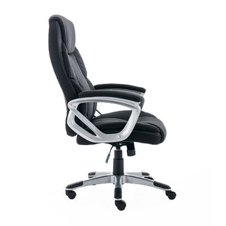 Legacy Gas Lift Gaming and Office Chair - Black/Silver