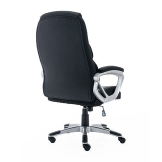 Legacy Gas Lift Gaming and Office Chair - Black/Silver