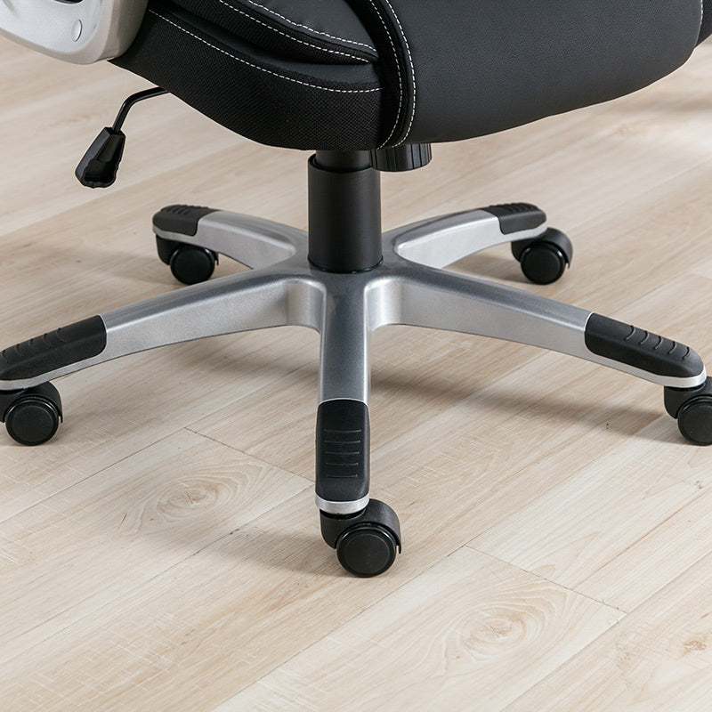 Legacy Gas Lift Gaming and Office Chair - Black/Silver