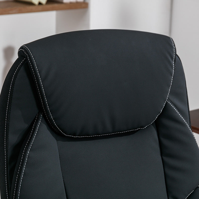 Legacy Gas Lift Gaming and Office Chair - Black/Silver