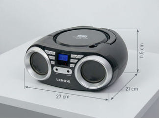 Lenoxx Basic Portable CD Player - Black