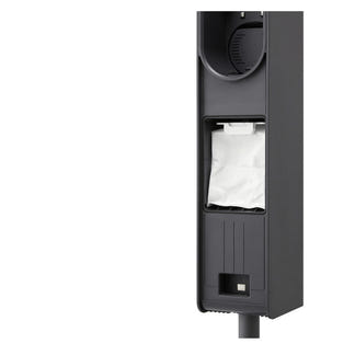 LG CordZero A9L-STORM Auto Emptying Handstick Vacuum with Compact Tower - Black