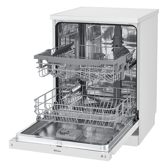 LG 60cm QuadWash Dishwasher - White