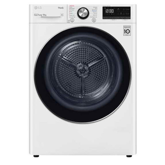 LG 9kg Heat Pump Condenser Dryer - White (Series 9)