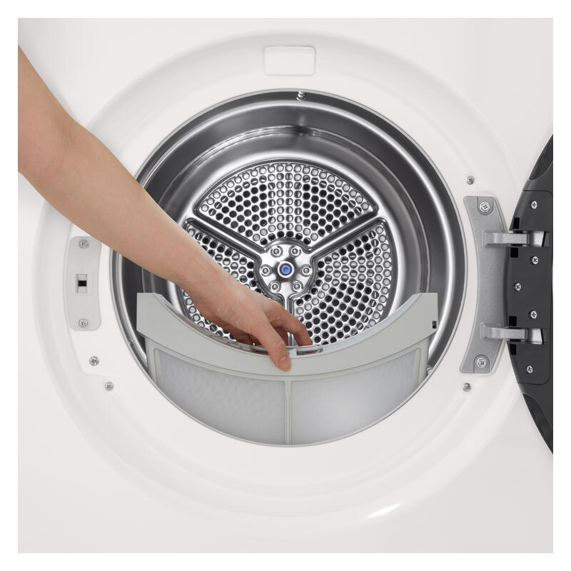 LG 8kg AI Heat Pump Condenser Dryer - White (Series 3)