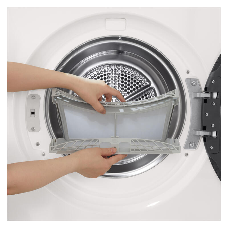 LG 8kg AI Heat Pump Condenser Dryer - White (Series 3)